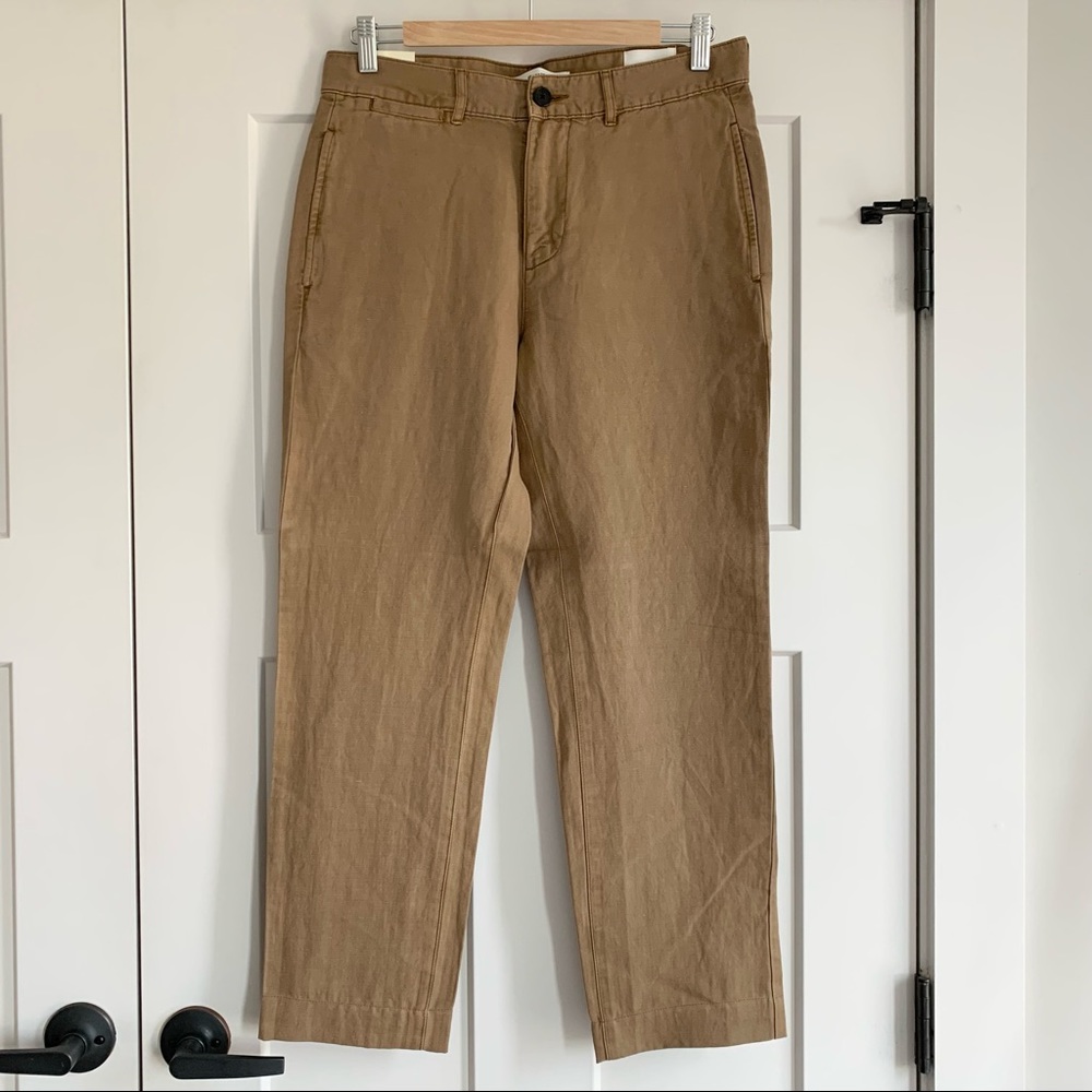 Billy Reid Kaki Pants Standard Cut Size 30